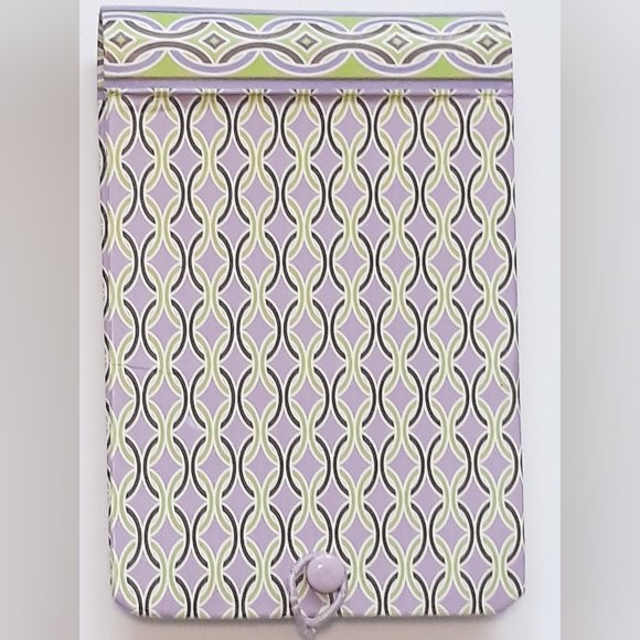 Vera Bradley Brown Floral Pattern Cotton Lanyard + VB Mini Pocketbooks - Picture 7 of 13